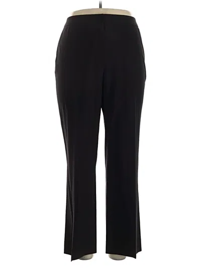 Pre-owned Lafayette 148 Wool Pants In Black