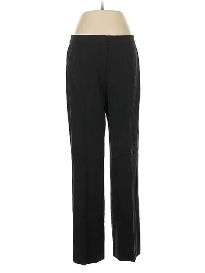 Pre-owned Lafayette 148 Wool Pants In Black
