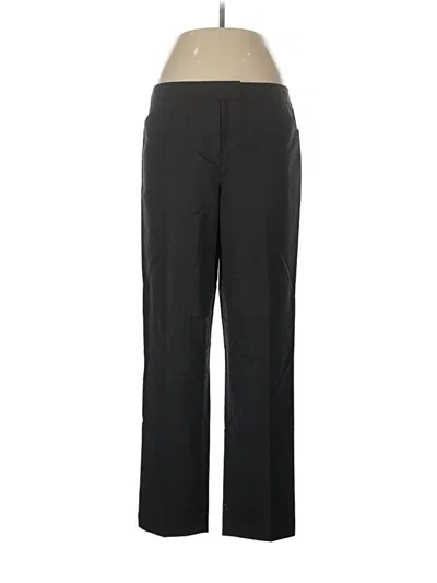 Pre-owned Lafayette 148 Wool Pants In Black
