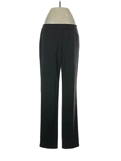 Pre-owned Lafayette 148 Wool Pants In Black