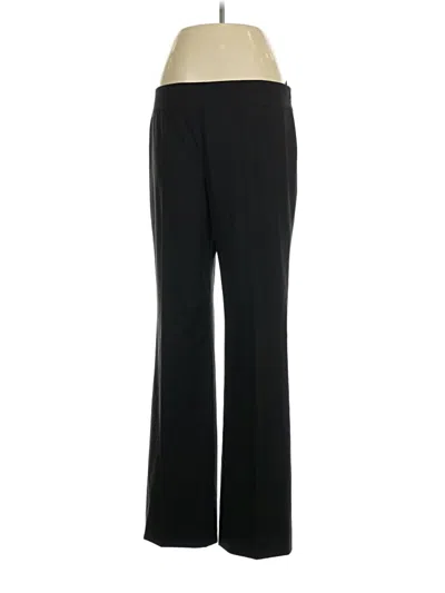 Pre-owned Lafayette 148 Wool Pants In Black