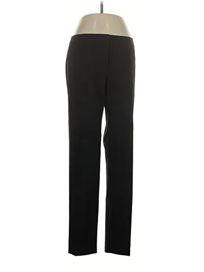 Pre-owned Lafayette 148 Wool Pants In Black
