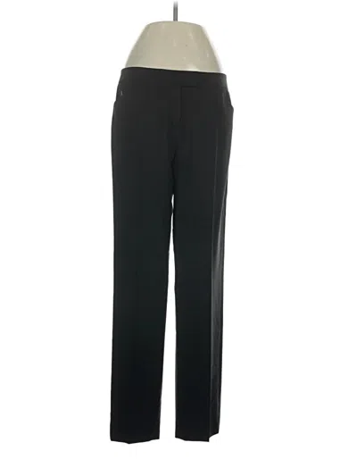 Pre-owned Lafayette 148 Wool Pants In Black