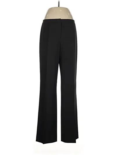 Pre-owned Lafayette 148 Wool Pants In Black
