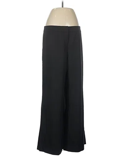 Pre-owned Lafayette 148 Wool Pants In Black