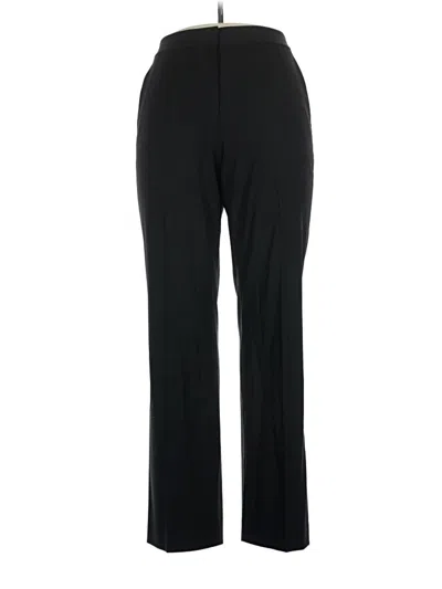 Pre-owned Lafayette 148 Wool Pants In Black