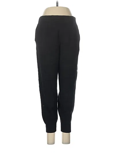 Pre-owned Lafayette 148 Wool Pants In Black