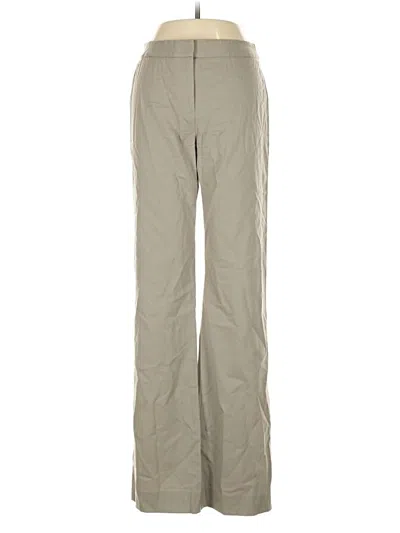 Pre-owned Lafayette 148 Wool Pants In Gray