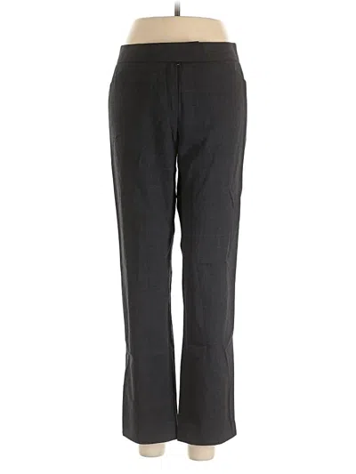 Pre-owned Lafayette 148 Wool Pants In Gray