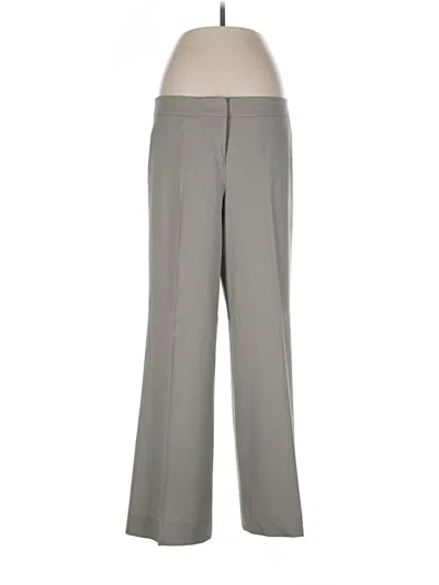 Pre-owned Lafayette 148 Wool Pants In Gray