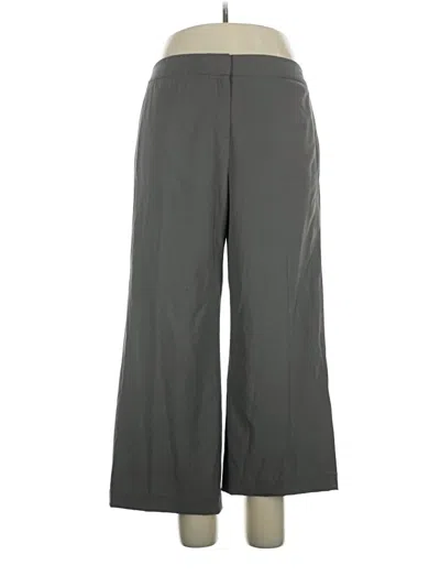 Pre-owned Lafayette 148 Wool Pants In Gray