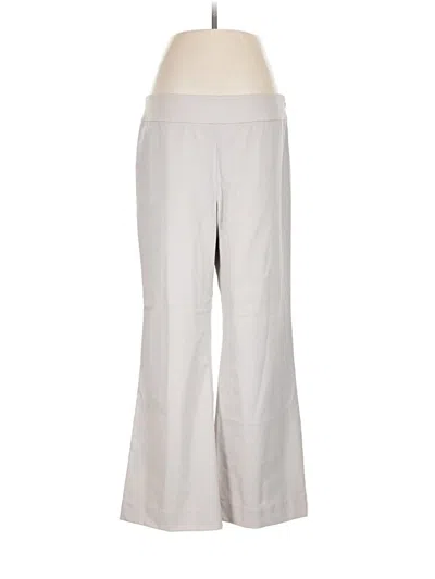Pre-owned Lafayette 148 Wool Pants In Gray
