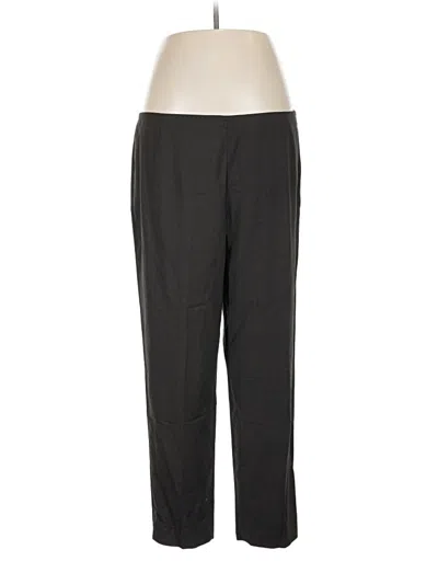 Pre-owned Lafayette 148 Wool Pants In Gray