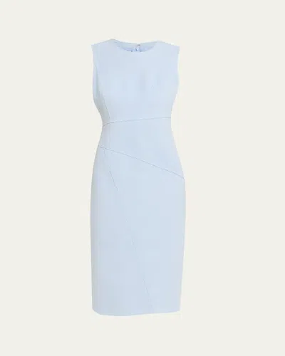 Lafayette 148 X The Morning Show Wrap-front Cotton Dobby Blazer In Purple