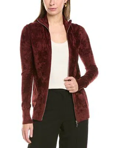 Pre-owned Lafayette 148 York Relaxed Jacket Women's In Vino
