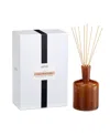 Lafco Amber Black Vanilla Signature Reed Diffuser, 15 Oz. In Purple