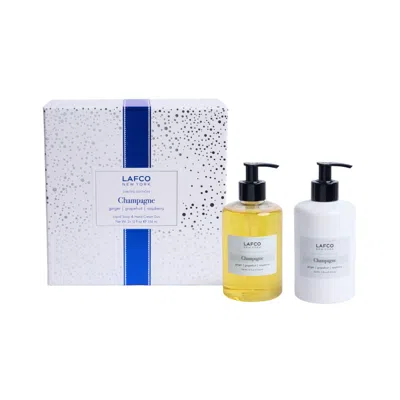 Lafco Champagne Hand Care Duo (limited Edition) In Multi