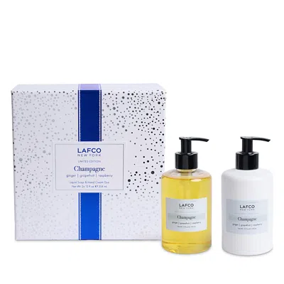 Lafco Champagne Soap & Lotion Hand Care Duo In Multi