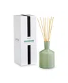 Lafco Fresh Cut Gardenia Classic Reed Diffuser, 6 Oz. In Green