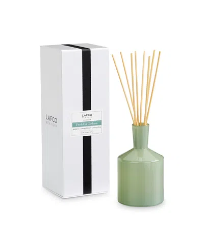 Lafco Fresh Cut Gardenia Classic Reed Diffuser, 6 Oz. In Green