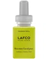 Lafco New York Rosemary Eucalyptus Pura Smart Diffuser Fragrance Refill, 0.33 Oz.