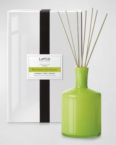 Lafco New York Rosemary Eucalyptus Signature 15oz Reed Diffuser In White