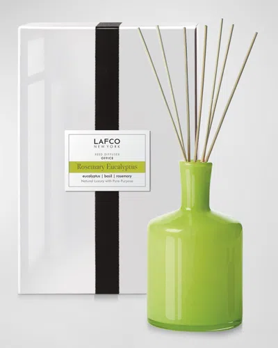 Lafco New York Rosemary Eucalyptus Signature 15oz Reed Diffuser In Light Green