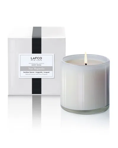 Lafco New York Star Magnolia Signature 15.5oz Candle In Gray