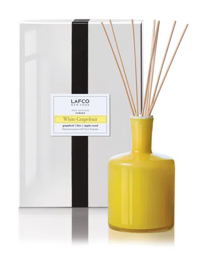 Lafco New York White Grapefruit Signature 15oz Reed Diffuser In Yellow