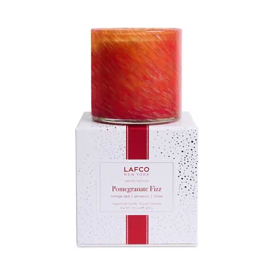 Lafco Pomegranate Fizz Signature Candle 15.5 Oz. In Red