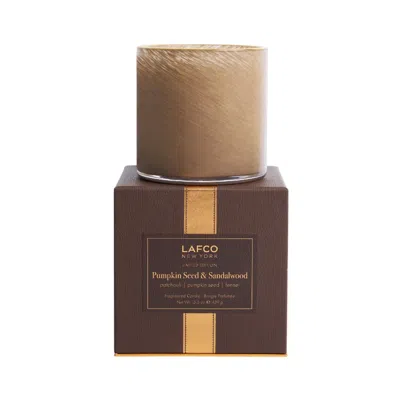Lafco Pumpkin Seed & Sandalwood Candle (limited Edition) In Brown