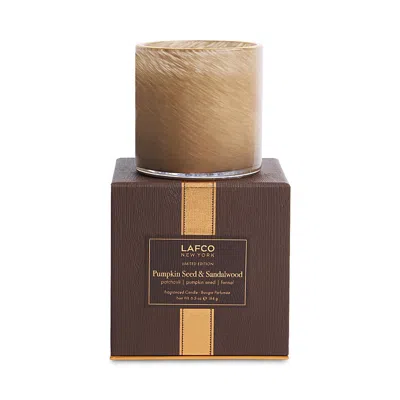 Lafco Pumpkin Seed & Sandalwood Classic Candle 6.5 Oz. In Brown