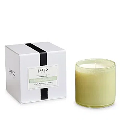 Lafco Wild Honeysuckle Signature Candle In White