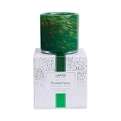 Lafco Woodland Spruce Classic Candle 6.5 Oz. In Green