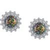 Lafonn Art Deco Stud Earrings