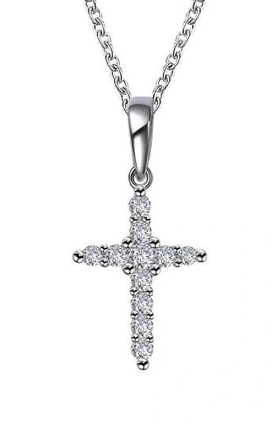 Lafonn Birthstone Cross Pendant Necklace In Multi