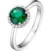 Lafonn Birthstone Halo Ring In Metallic