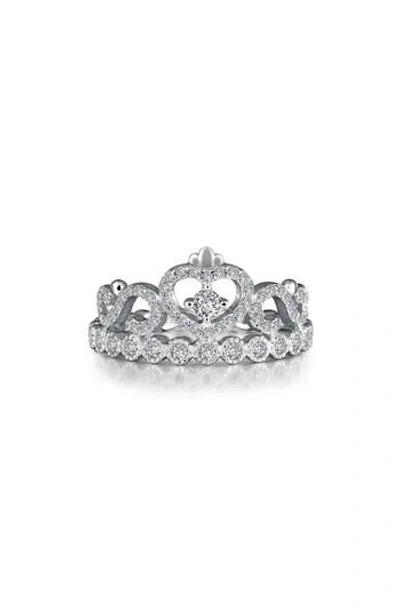 Lafonn Crown Ring In White