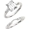 Lafonn Emerald-cut Ring In Metallic