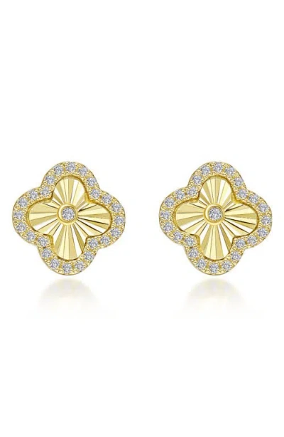 Lafonn Halo Stud Earrings In Gold