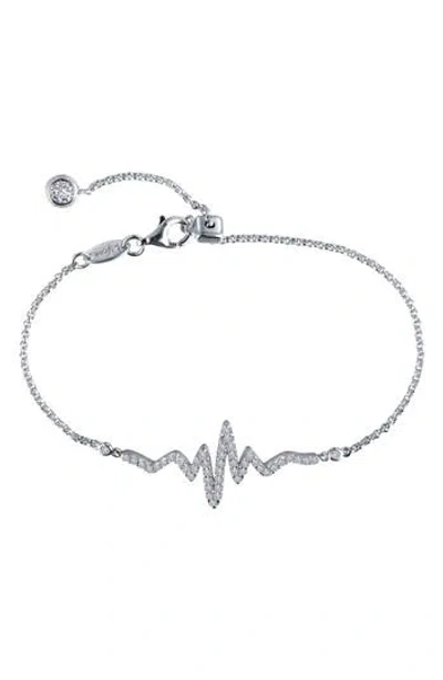 Lafonn Heartbeat Simulated Diamond Bracelet In Yellow