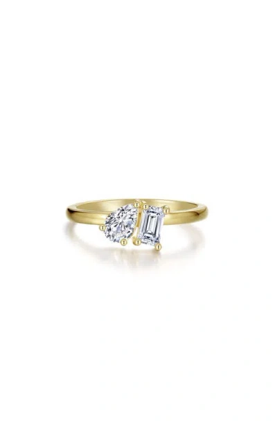 Lafonn Jolie Toi Et Moi Lab Grown Diamond Ring In Gold