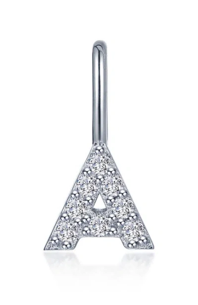 Lafonn Letter Charm Pendant In Silver
