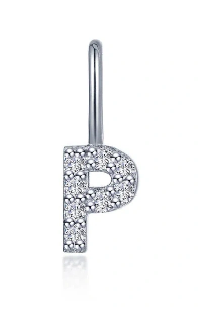 Lafonn Letter Charm Pendant In Silver