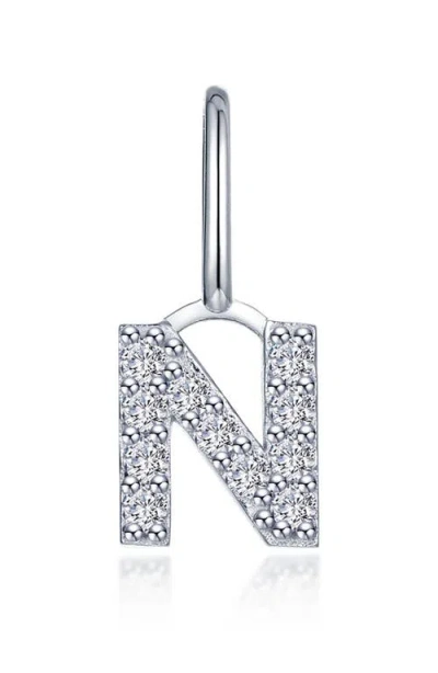 Lafonn Letter Charm Pendant In Silver