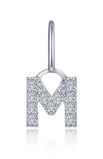Lafonn Letter Charm Pendant In Silver