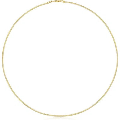 Lafonn Lina Omega Choker In Gold