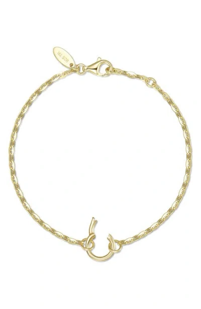 Lafonn Lucy Charm Enhancer Bracelet In Gold