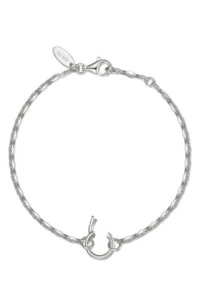 Lafonn Lucy Charm Enhancer Bracelet In Metallic