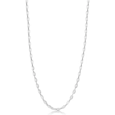 Lafonn Lucy Small Chain Necklace In Metallic